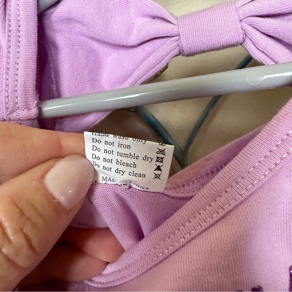 Squishy Cheeks “I’m Really a Mermaid” lavender onesie XL/18 mths NWT - Picture 7 of 7